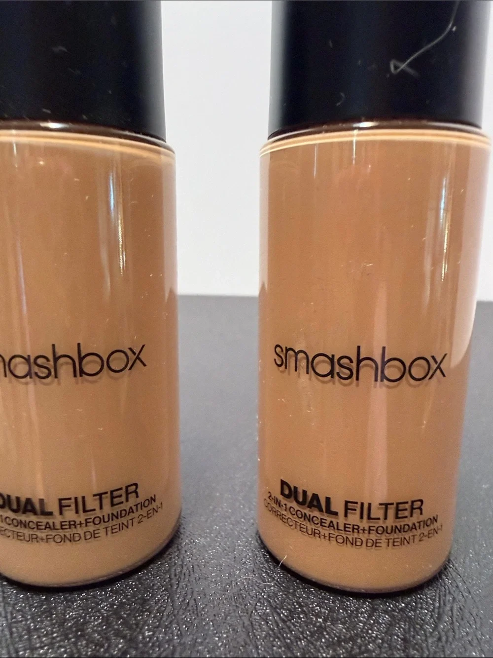 Smashbox Dual Filter Liquid Foundation - light 8 cool & fair light 5 neutral new